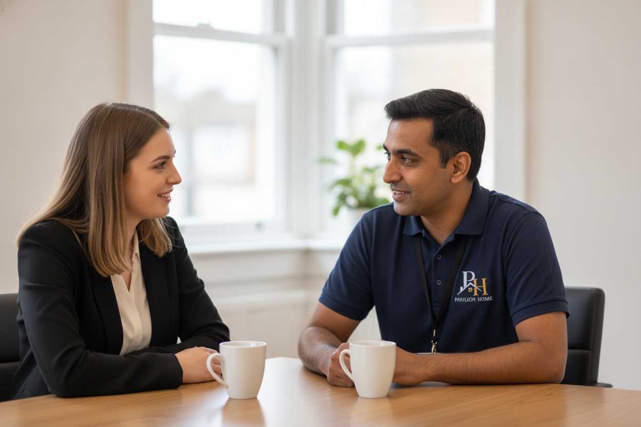 A friendly values-based interview with a Pavillion Homes team leader