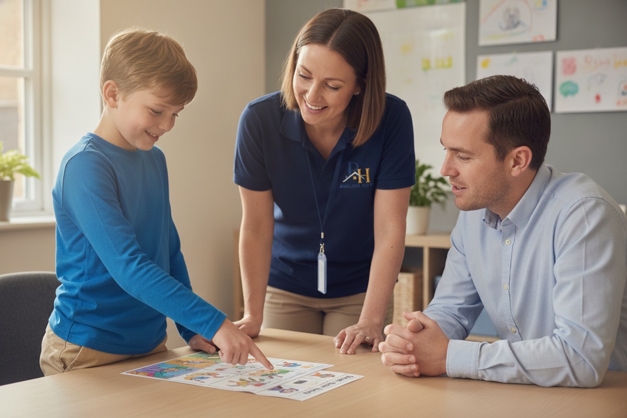A multi-agency review with the child at the centre